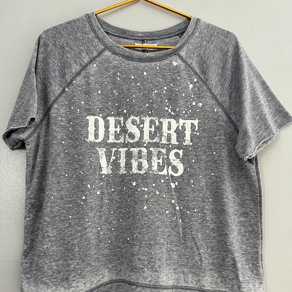 GRAYSON THREADS "DESERT VIBES" LIGHT TERRY CLOTH SWEATSHIRT
